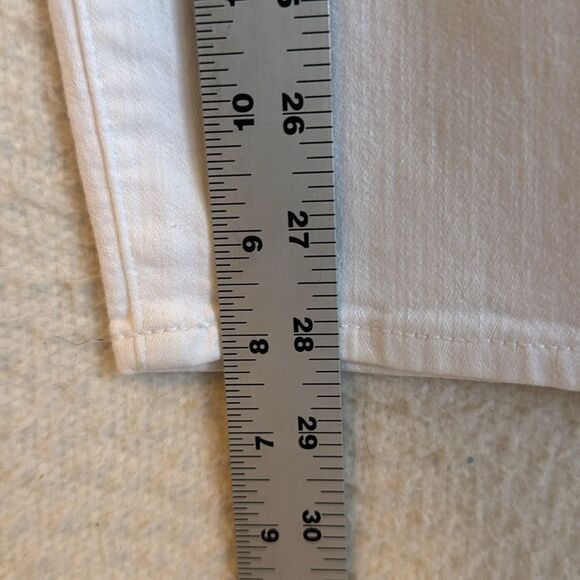 J Crew 9" vintage slim-straight jean‎ in white wash Womens Size 31 - Picture 12 of 12